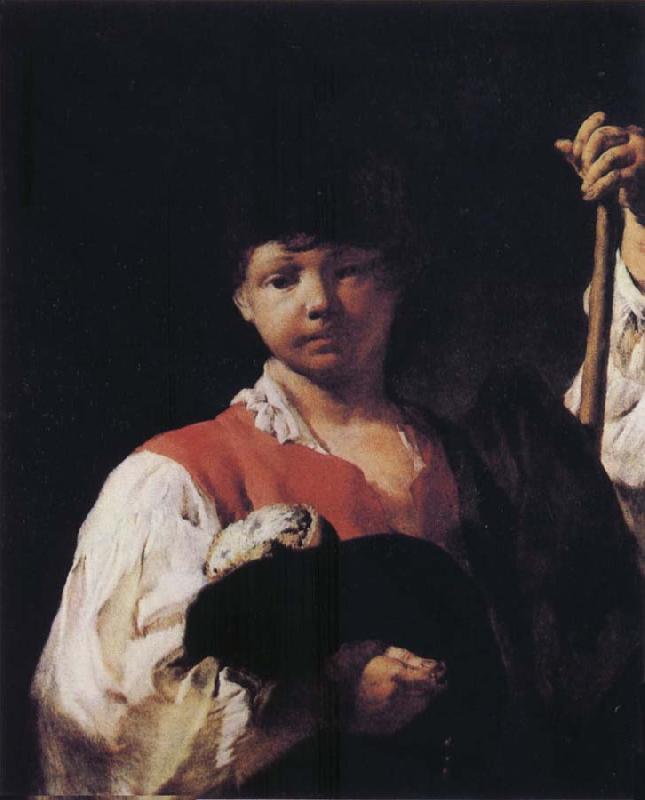 PIAZZETTA, Giovanni Battista Beggar Boy France oil painting art